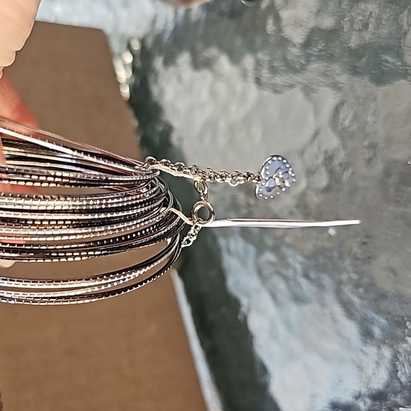 Unique Chained Bangle Set NWT - Picture 3 of 8